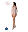 PASSION - BS094 BODYSTOCKING BLANC TAILLE UNIQUE