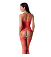 PASSION - BS095 BODYSTOCKING BLANC TAILLE UNIQUE