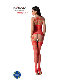 PASSION - BS095 BODYSTOCKING BLANC TAILLE UNIQUE