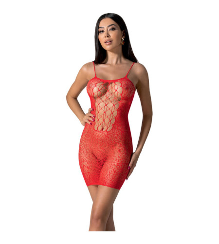 PASSION - BS096 BODYSTOCKING BLANC TAILLE UNIQUE