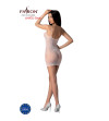PASSION - BS096 BODYSTOCKING BLANC TAILLE UNIQUE