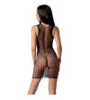 PASSION - BS097 BODYSTOCKING BLANC TAILLE UNIQUE