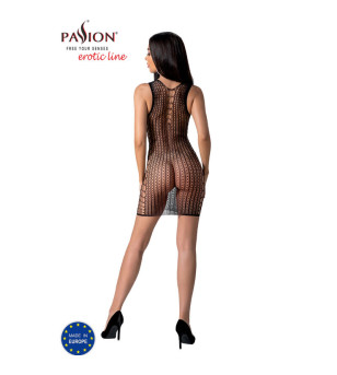 PASSION - BS097 BODYSTOCKING BLANC TAILLE UNIQUE