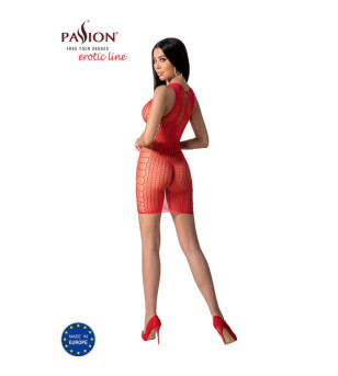 PASSION - BS097 BODYSTOCKING BLANC TAILLE UNIQUE