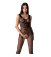 PASSION - BS098 BODYSTOCKING BLANC TAILLE UNIQUE