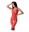 PASSION - BS098 BODYSTOCKING BLANC TAILLE UNIQUE