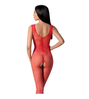 PASSION - BS098 BODYSTOCKING BLANC TAILLE UNIQUE
