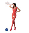 PASSION - BS098 BODYSTOCKING BLANC TAILLE UNIQUE
