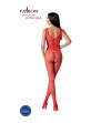 PASSION - BS098 BODYSTOCKING BLANC TAILLE UNIQUE