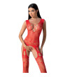 PASSION - BS099 BODYSTOCKING BLANC TAILLE UNIQUE