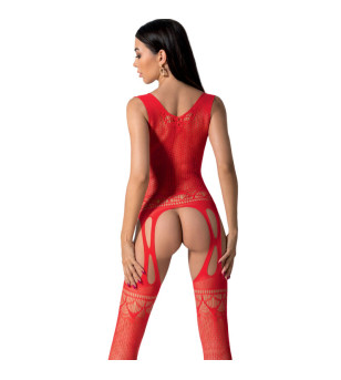 PASSION - BS099 BODYSTOCKING BLANC TAILLE UNIQUE