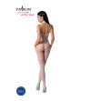 PASSION - BODYSTOCKING BLANC BS100 TAILLE UNIQUE