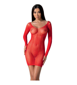 PASSION - BS101 BODYSTOCKING BLANC TAILLE UNIQUE