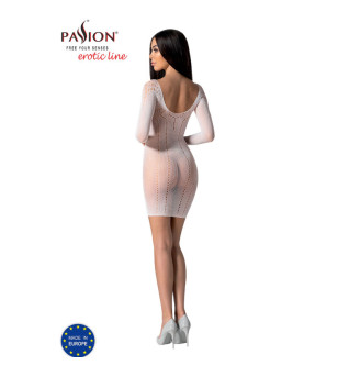 PASSION - BS101 BODYSTOCKING BLANC TAILLE UNIQUE