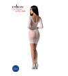 PASSION - BS101 BODYSTOCKING BLANC TAILLE UNIQUE
