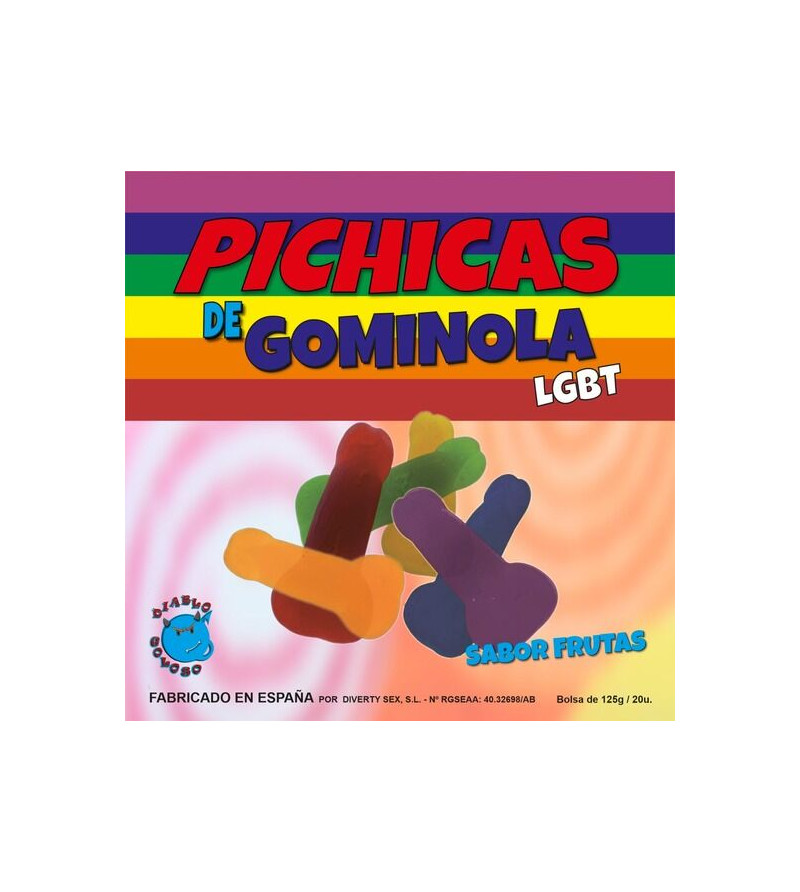 PRIDE - FRUITS DE PÉNIS GUMMY LGBT