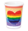 PRIDE - SET 8 TASSES DRAPEAU LGBT