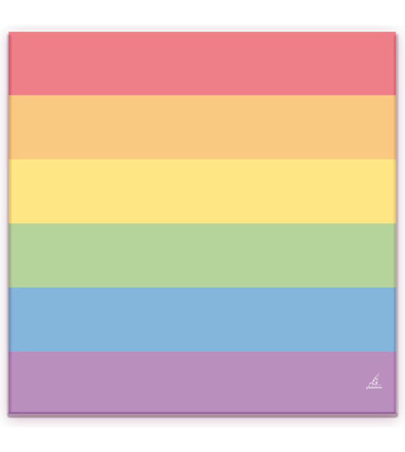 PRIDE - SET 20 SERVIETTES DRAPEAU LGBT