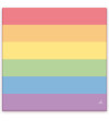 PRIDE - SET 20 SERVIETTES DRAPEAU LGBT