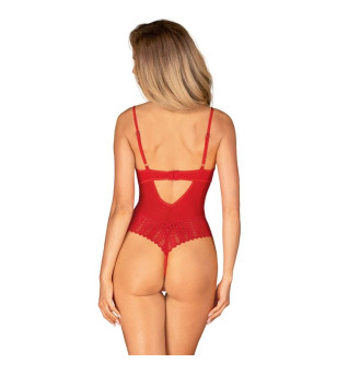 OBSESSIVE - INGRIDIA CROCHLESS ROUGE XL/XXL