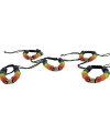 PRIDE - BRACELET AVEC OEIL TURC ET DRAPEAU LGBT