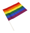 PRIDE - GRAND FANION DRAPEAU LGBT