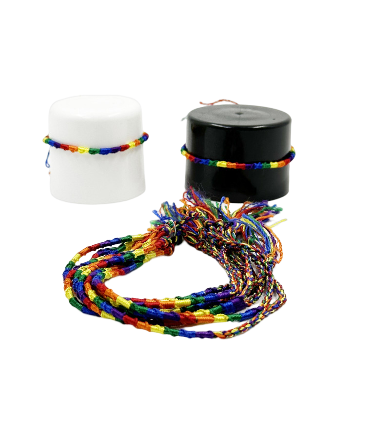 PRIDE - BRACELET DRAPEAU LGTB FIL FIN