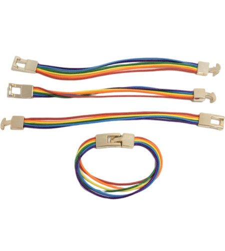 PRIDE - BRACELET CORDE DRAPEAU LGBT