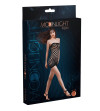 MOONLIGHT - ROBE EN MAILLE MODÈLE 17 NOIR TAILLE UNIQUE