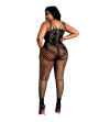 MOONLIGHT - BODYSTOCKING MODÈLE 4 NOIR GRANDE TAILLE