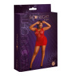 MOONLIGHT - ROBE MODÈLE 8 ROUGE GRANDE TAILLE