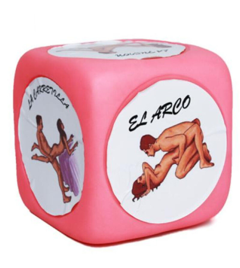 DIABLO PICANTE - SUPER GRAND DÉS KAMASUTRA DE POSTURES ROSE