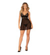 OBSESSIVE - ENSEMBLE CHEMERIS BADYDOLL  THONG M/L