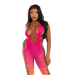 LEG AVENUE - BODYSTOCKING CHEVILLE SUNSET