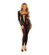 LEG AVENUE - BODYSTOCKING CHEVILLE RECKLESS BLEU ROYAL