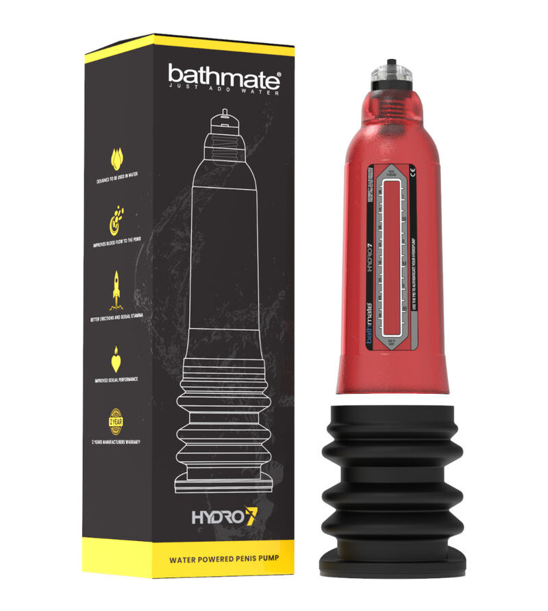 BATHMATE - HYDRO 7 HERCULES ROUGE