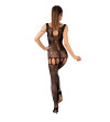 LIVCO CORSETTI FASHION - AMBROISE LC 17352 BODYSTOCKING CROCHLESS NOIR TAILLE UNIQUE