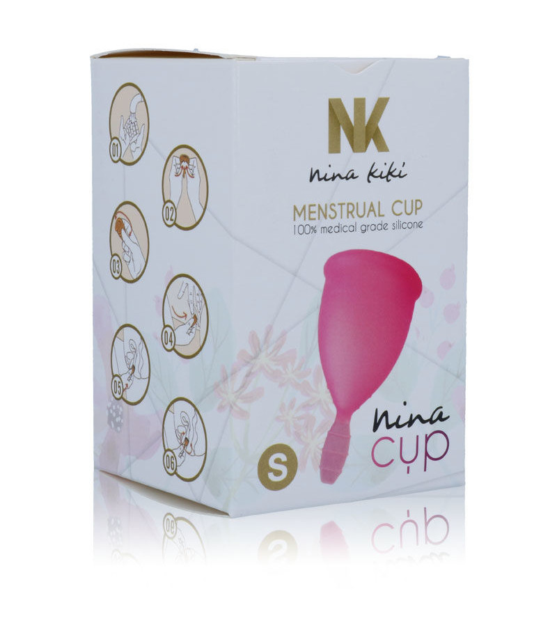 NINA KIKÍ - COUPE MENSTRUELLE ROSE - TAILLE S