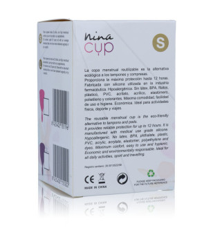 NINA KIKÍ - COUPE MENSTRUELLE ROSE - TAILLE S