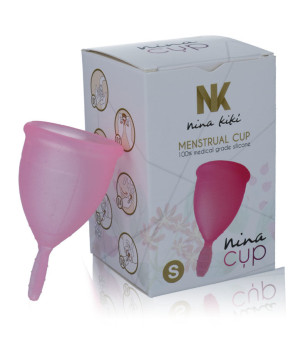 NINA KIKÍ - COUPE MENSTRUELLE ROSE - TAILLE S
