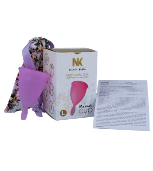 NINA KIKÍ - COUPE MENSTRUELLE VIOLET - TAILLE L