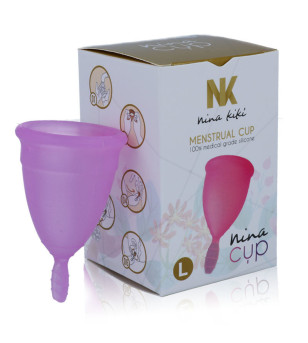 NINA KIKÍ - COUPE MENSTRUELLE VIOLET - TAILLE L