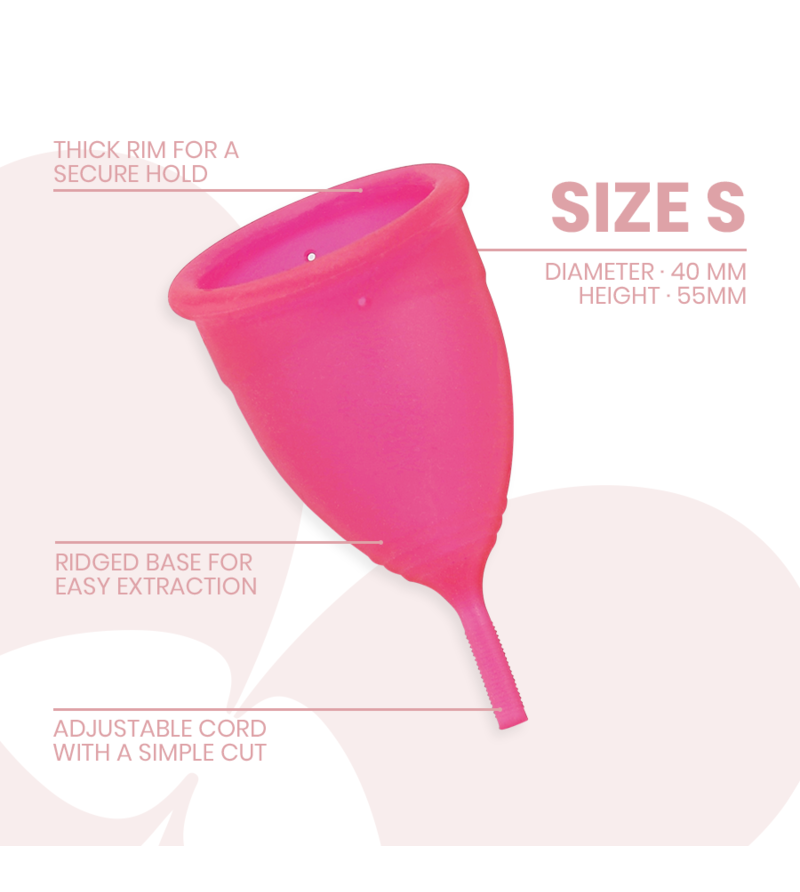 INTIMICHIC - COUPE MENSTRUELLE EN SILICONE MÉDICALE - TAILLE S