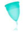 STERCUP - COUPE MENSTRUELLE EN SILICONE FDA AIGUE-MARINE - TAILLE L