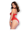 CHILIROSE - CR 4689 BODY SANS CROCHET ROUGE XL