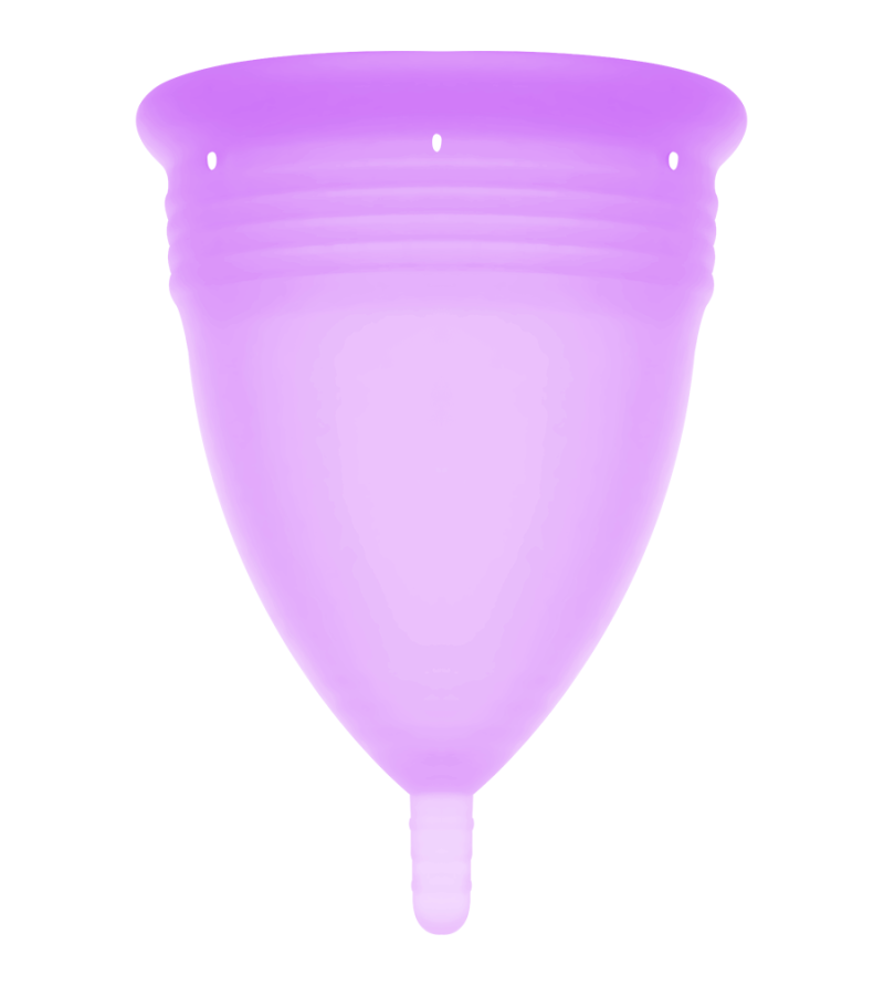 STERCUP - COUPE MENSTRUELLE EN SILICONE FDA LILAS - TAILLE L