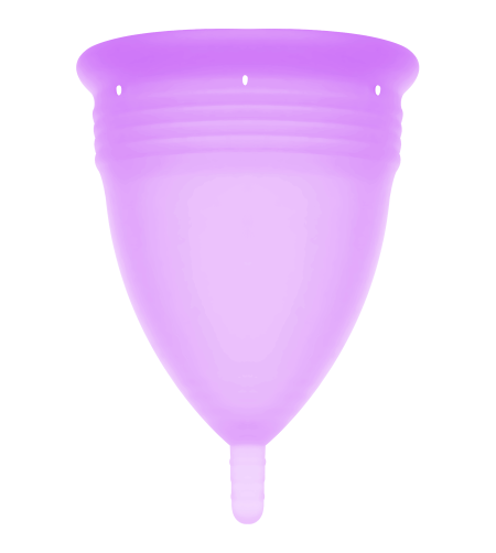 STERCUP - COUPE MENSTRUELLE EN SILICONE FDA LILAS - TAILLE L