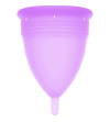 STERCUP - COUPE MENSTRUELLE EN SILICONE FDA LILAS - TAILLE L