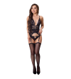 LIVCO CORSETTI FASHION - ABRIL LC 20242 ENSEMBLE CORSET + THONG L/XL