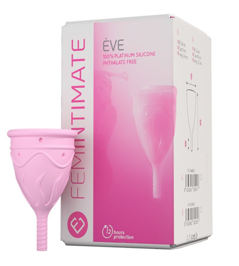 FEMINTIMATE - COUPE MENSTRUELLE EN SILICONE EVE - TAILLE S